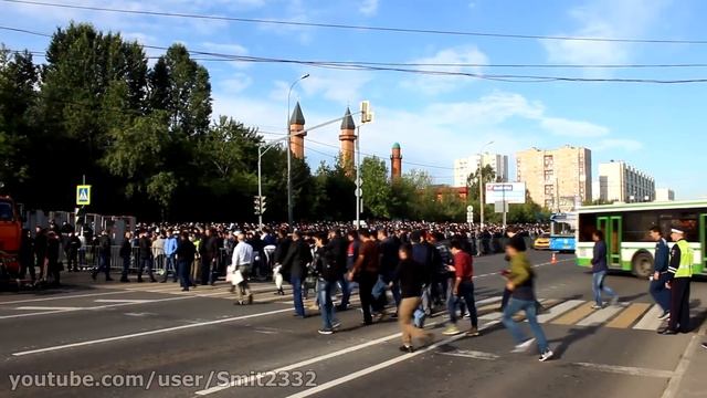 УРАЗА-БАЙРАМ 2018, МОСКВА, Намаз / Орусиянын Орозо айт 2018 намаз смотреть онлайн