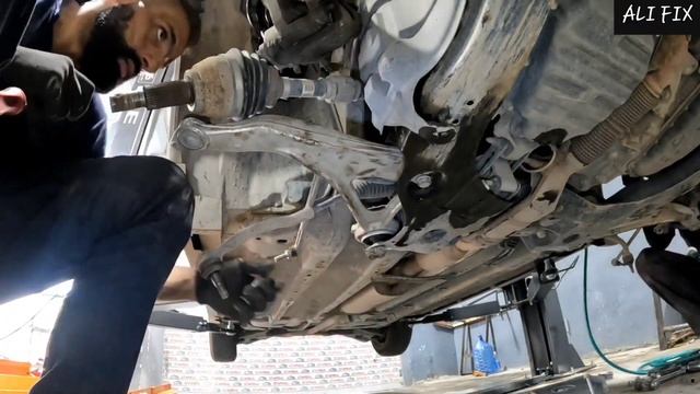 полная замена стойки - рычага... nissan altima 2013 - 2018 #подвеска #ходовая #ремонтавто #ремонт смотреть онлайн