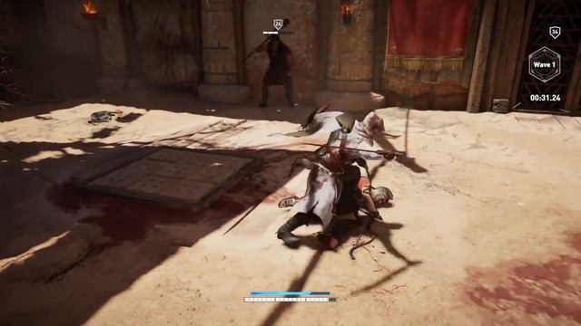 AC Origins | Krokodilopolis Gladiator Arena Gameplay смотреть онлайн