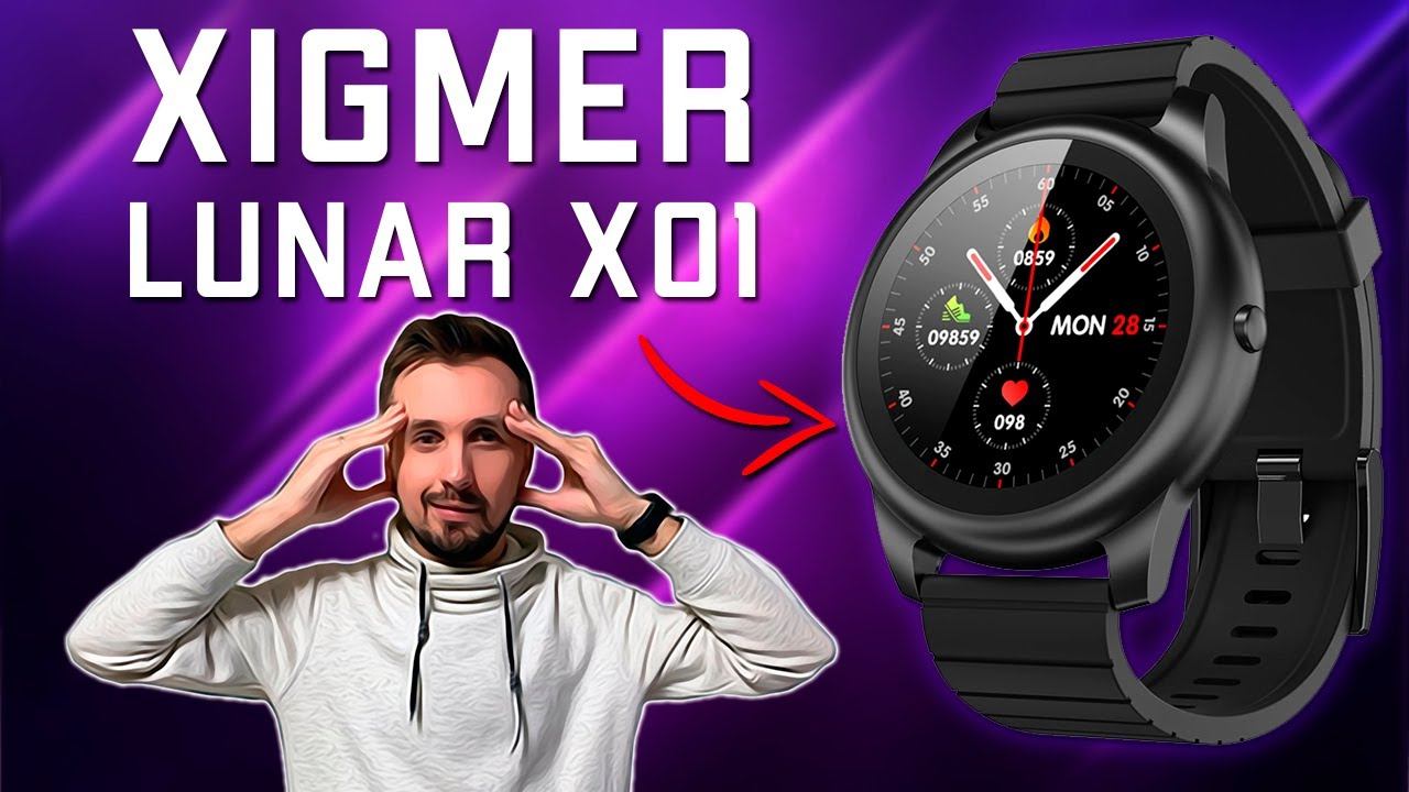 Дешевые смарт часы Xigmer Lunar X01 смотреть онлайн