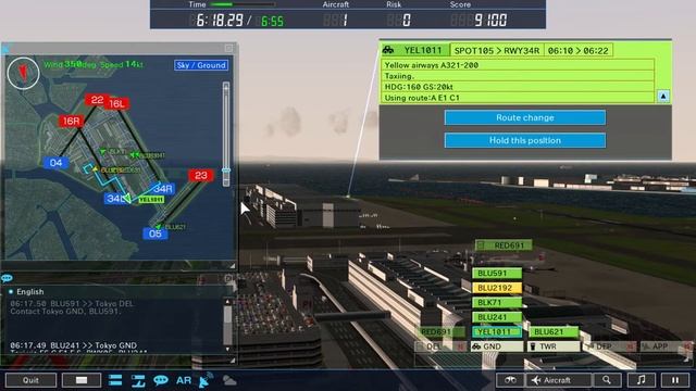 I Am An Air Traffic Controller 4 Gameplay | Working the Schedule Fall 2017 | 6-7 am | ATC Simulatio смотреть онлайн