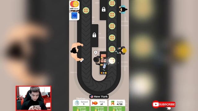 Sushi Bar Idle! MAX LEVEL SUSHI BARS EVOLUTION! Sushi bar Idle Max Level Pika Guy смотреть онлайн