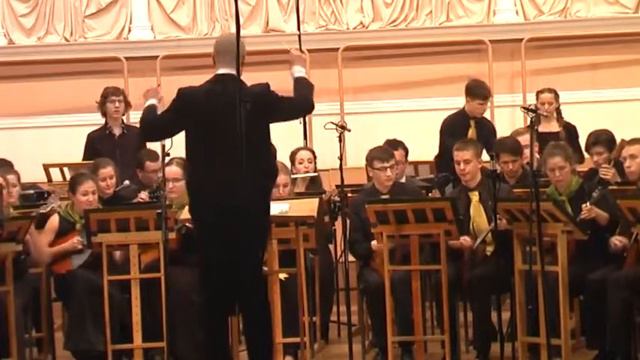 Оркестр народных инструментов колледж им.Гнесиных 17 мая 2016 ч3 смотреть онлайн