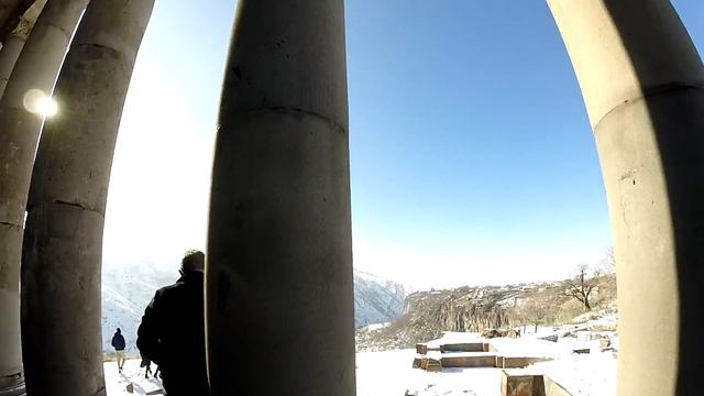 Армения. Языческий храм Гарни. смотреть онлайн