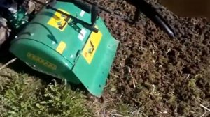 работа мотоблока Caiman 320, ч.1