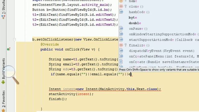 Android Studio Tutorial - Explicit and Implicit Intent In Hindi #2 смотреть онлайн