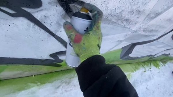 FEDO / BRIES (Megan fox fun club) Graffiti chrome 2021