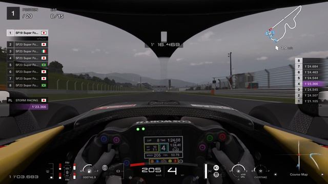 富士スピードウェイ SUPER FORMULA / 難易度ハード・デモ走行＆攻略法解説動画！ドライバー視点 【グランツーリスモ7】カフェ メニューブック No.47