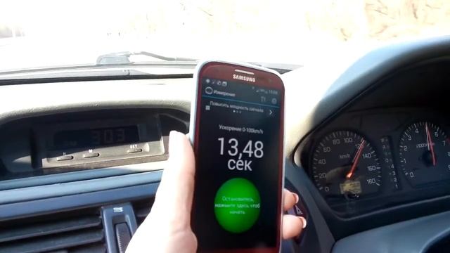 Mitsubishi RVR разгон до 100 Km/h