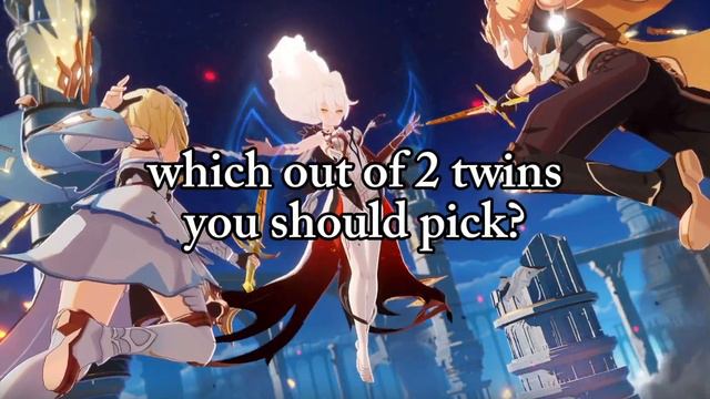Should u choose Lumine or Ather? & Genshin Impact смотреть онлайн