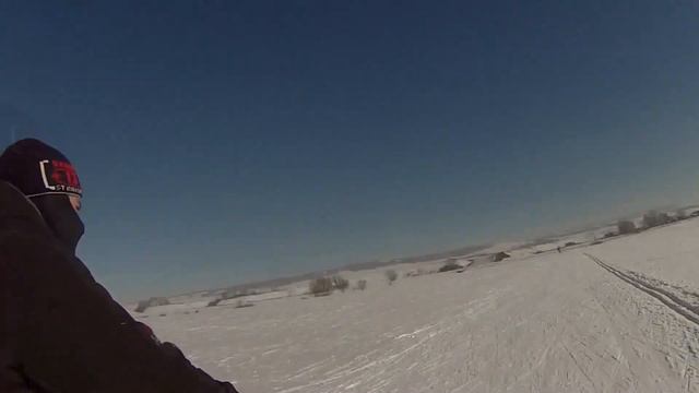 Зимняя катка по лыжне (mongoose tyax comp) смотреть онлайн