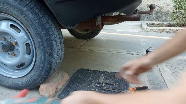 Установка брызговиков на ВАЗ 2109 ... #девятина