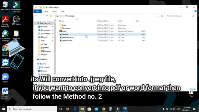 How to open .pages file on windows 10 | convert .pages to .docx смотреть онлайн