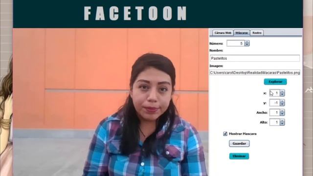 Realidad Aumentada con reconocimiento facial desarrollada con Java y OpenCV смотреть онлайн