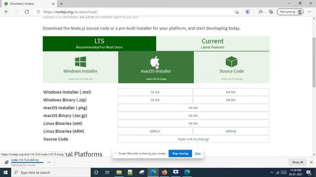 2. How to install node js in telugu | node js | js | JavaScript | npm | Web development смотреть онлайн