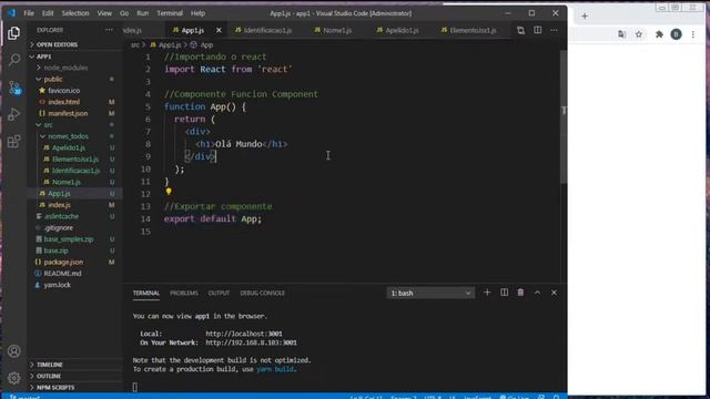 VsCode - React.js, Import e Export, explicando de uma forma simples (#179) смотреть онлайн