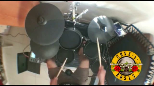Alesis Nitro Mesh Kit: Guns N' Roses - Rocket Queen - Drum Cover смотреть онлайн