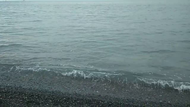Черное море. Прогулка по набережной в феврале. смотреть онлайн