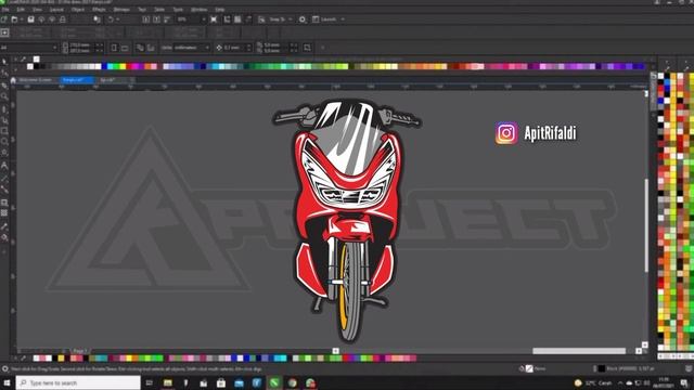 FREE MENTAHAN VECTOR MOTOR LENGKAP TERBARU BY AKDESIGN |VECTOR смотреть онлайн