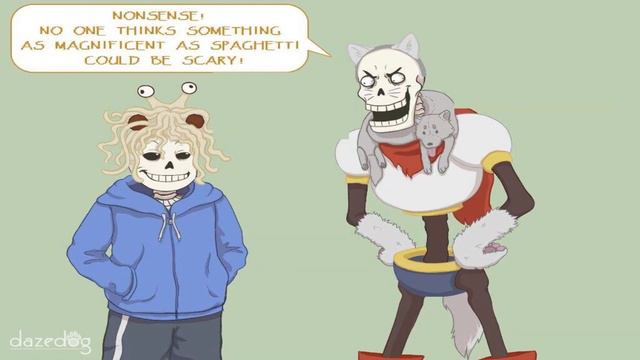 Undertale comic dub - Special Halloween смотреть онлайн