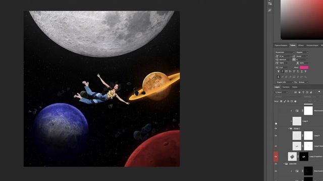 Future Nostalgia: The Moonlight Edition - Dua Lipa // Concept Album Artwork Timelapse смотреть онлайн