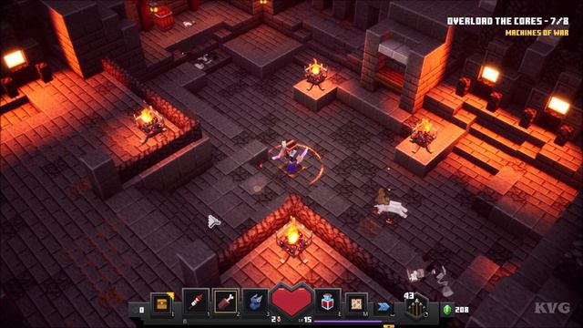 Minecraft Dungeons - Walkthrough - Part 8 - Fiery Forge (PC HD) [1080p60FPS] смотреть онлайн