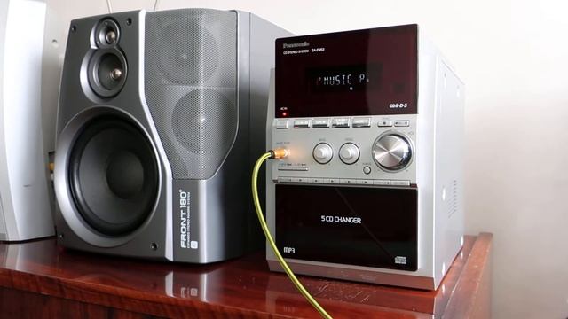Panasonic SA-PM53. Демонстрация работы для покупателя. смотреть онлайн