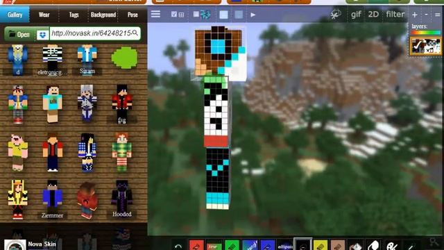 КАК НАРИСОВАТЬ И ПОСТАВИТЬ СКИН НА ИГРУШКУ minekraft смотреть онлайн