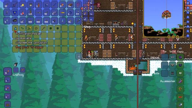 Terraria. НИПы и их квартиры смотреть онлайн
