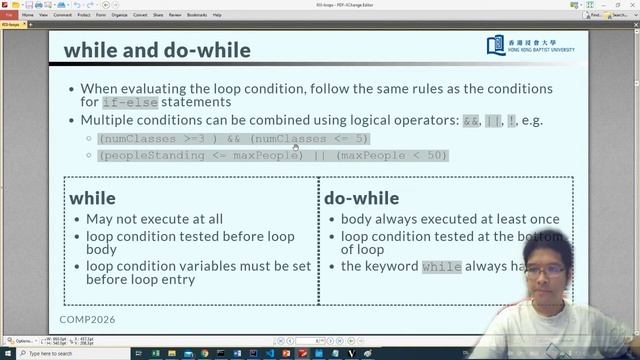 Java - while loop, do-while loop, break / continue смотреть онлайн