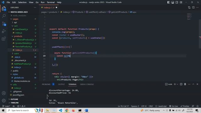 Next.js Tutorials for Beginners 2023 | Next.js 13 - #23 Client Side Data Fetching - useEffect Hook смотреть онлайн