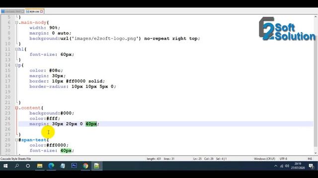 CSS Margin and Padding [CSS Bangla tutorial full for beginners part 4] смотреть онлайн