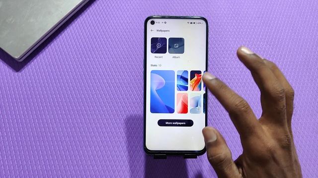 Screen wallpaper setting in Oppo A58 , how to change wallpaper in Oppo A58 смотреть онлайн