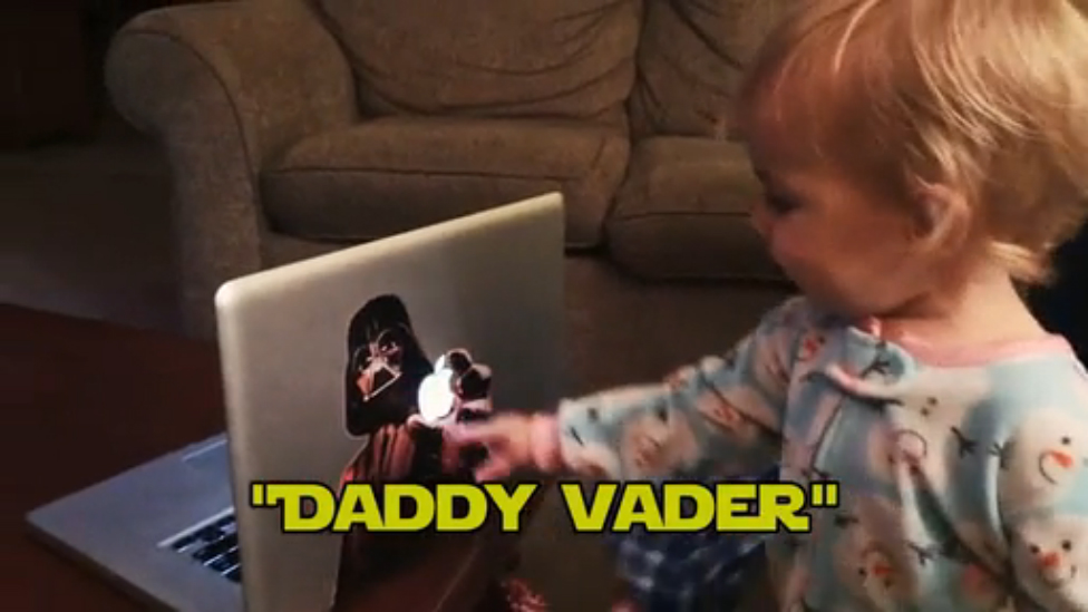 Девочка думает, что ее папа Дарт Вейдер смотреть онлайн