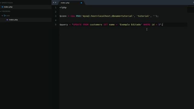 PHP - Atualizando Dados com PDO смотреть онлайн