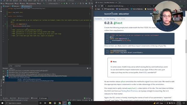 LC101 Java Track - Chapter 6 Unit Testing смотреть онлайн