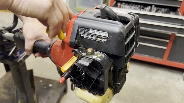 Homelite Weed Eater String Trimmer Won't Start Small Engine Repair смотреть онлайн
