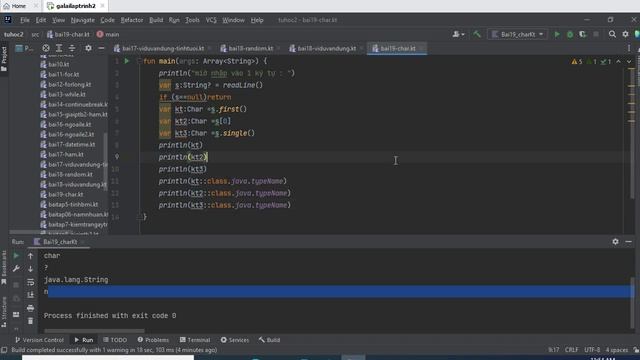19. [ Android kotlin ] char kotlin -kiểu ký tự kotlin- kotlin cho người mới - tuhoc.cc смотреть онлайн