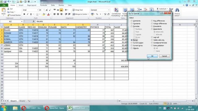 How to Find Blank Cells in Microsoft Excel | Highlight Blank Cells | Excel Tips & Tricks in Hindi смотреть онлайн