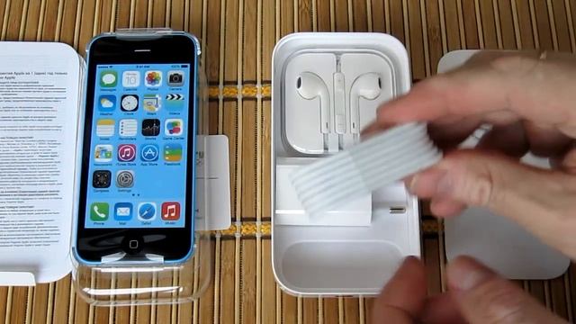 IPhone 5C: Распаковка, первый взгляд