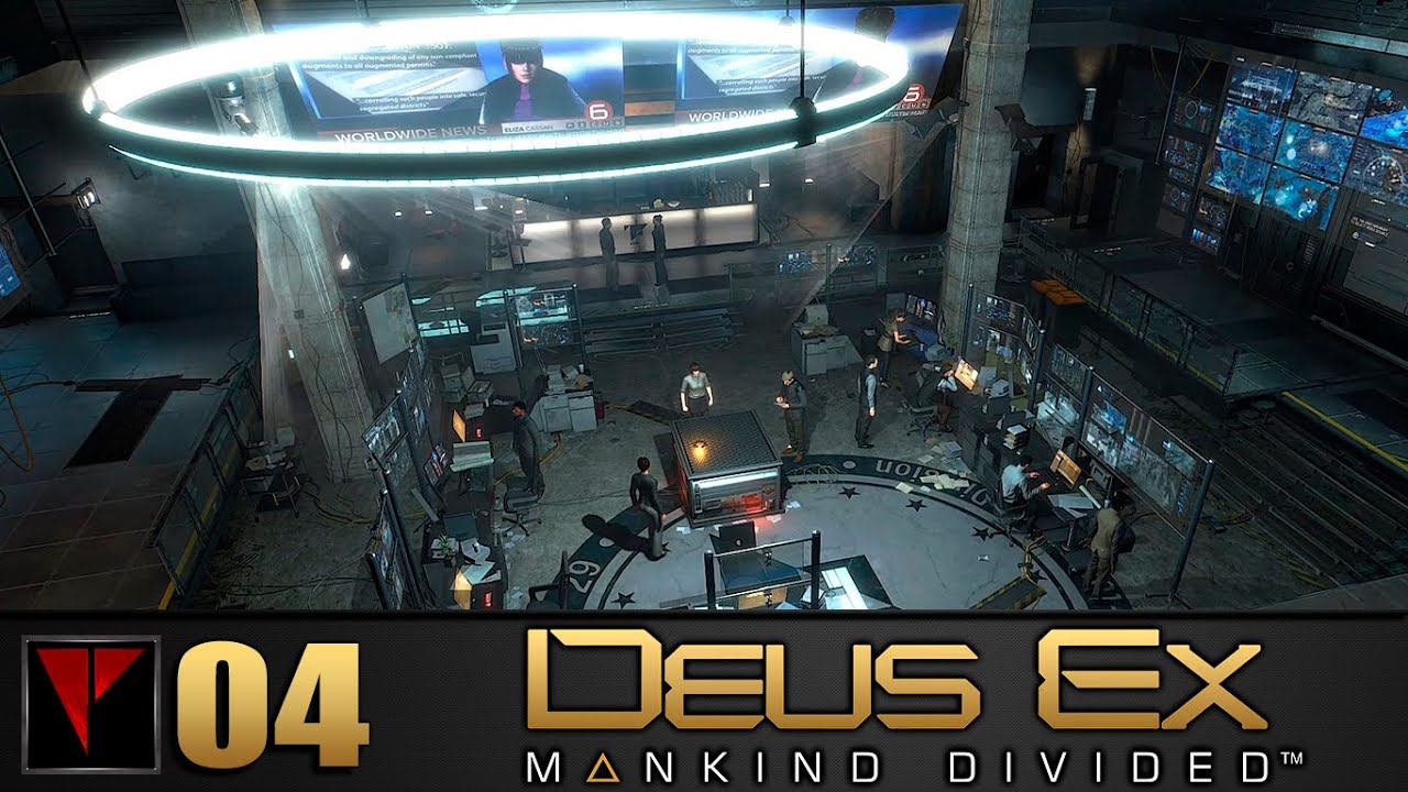 Deus Ex Mankind Divided #04 - Штаб ОГ29