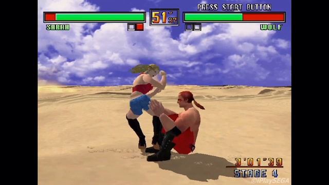 Virtua Fighter 3tb (1998) EXTENDED Sarah Bryant Playthrough VS ALL 13 Characters! (SEGA Dreamcast) смотреть онлайн