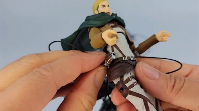 Figma Attack on Titans Erwin Smith with horse... Horse too heavy, stand breaks смотреть онлайн