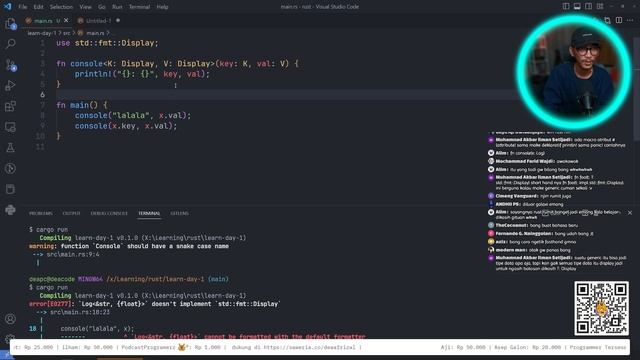 Ketika Anak JS Belajar RUST LANG смотреть онлайн