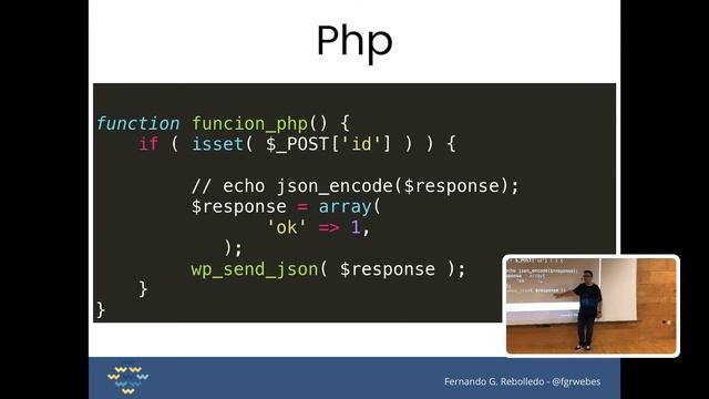 Fernando García: Ajax con WordPress смотреть онлайн
