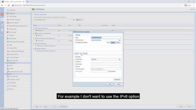 Kerio Control UTM Tutorial 6 - Interfaces смотреть онлайн