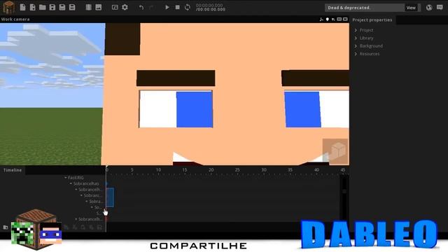 Element Animation Facial Rig + Steve Rig & mais! (DOWNLOAD) [Mine-imator] смотреть онлайн