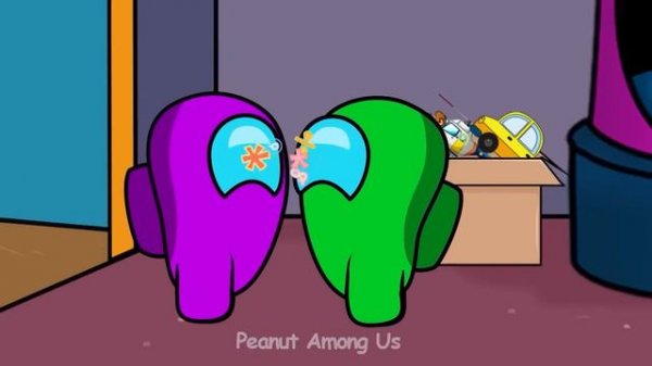 Among Us Sonic VS Knuckles & Shadow to rescue Amy - 어몽어스 Peanut among us animation