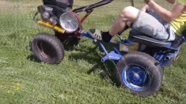 Замер скорости мотоблока Максимальная скорость МБ1 с двигателем лифан Как правильно сделать АДАПТЕР смотреть онлайн