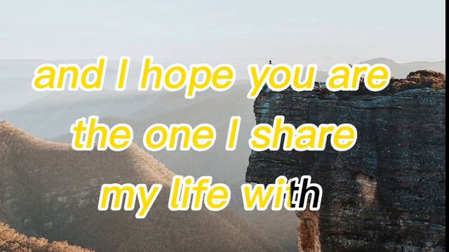 IF YOU'RE NOT THE ONE /Daniel Bedingfield ( lyrics) смотреть онлайн